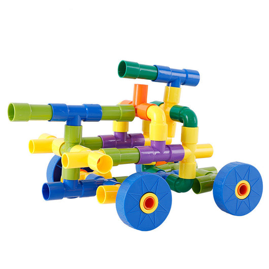 Juego de Bloques de Tuberías Ensamblables para Niños - Image 3