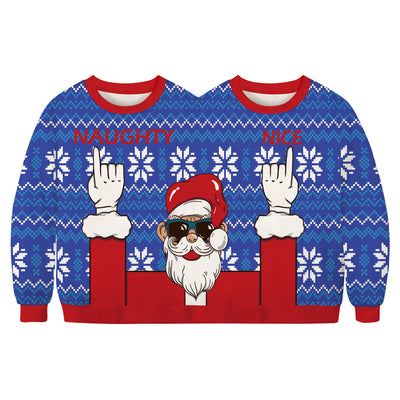Pijama Navideño 3D para Parejas con Estampado Digital - Image 7