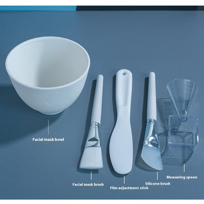 Kit Profesional de Mascarilla Facial de Silicona con Brocha y Escala de Medición - Image 29