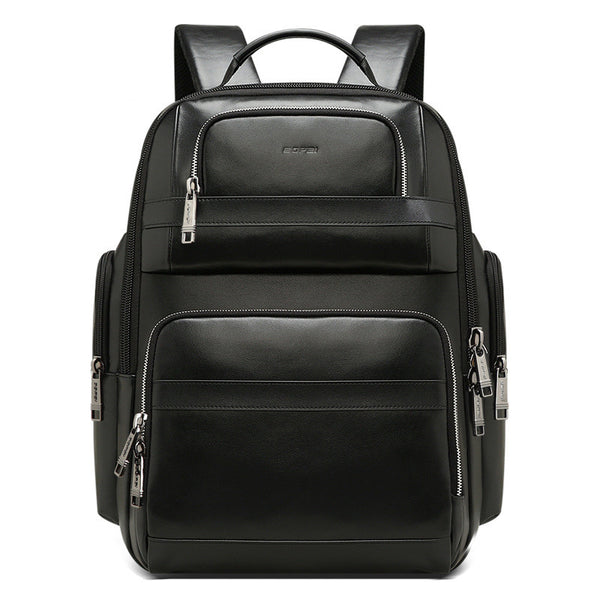 Mochila de Cuero Premium de Grano Completo