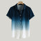 Camisa de Manga Corta con Degradado para Hombre