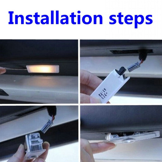 Lámpara de Bienvenida con Proyección Láser LED para Entrada - Image 4