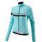Jersey Ciclista de Forro Polar Manga Larga para Clima Frío