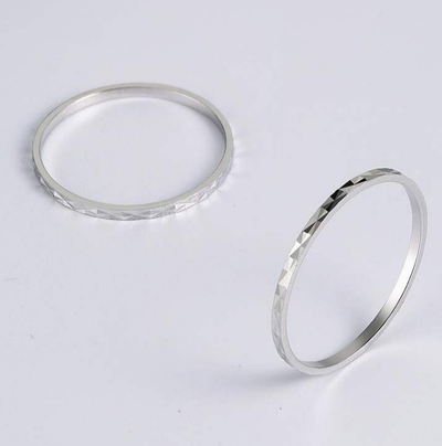 Anillo de Plata S925 Minimalista con Líneas Articuladas para Mujer - Image 10