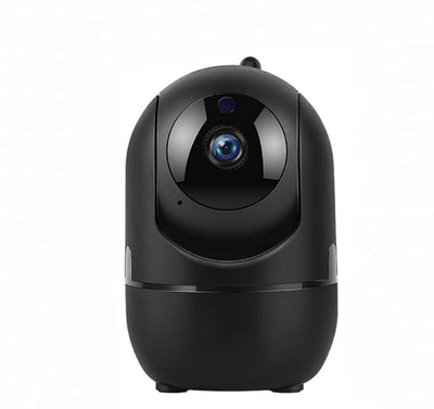 Four white indoor security cameras with black lenses and small antennas, shown in a 4-piece set. - Image 6