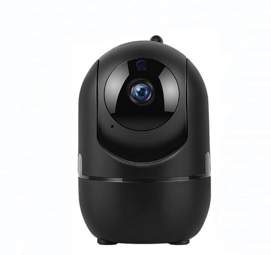 Four white indoor security cameras with black lenses and small antennas, shown in a 4-piece set. - Image 6