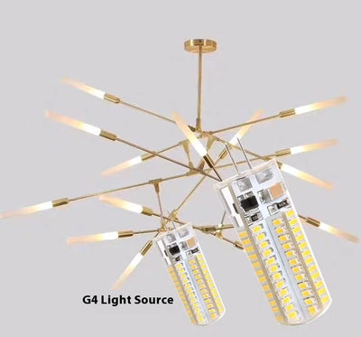 Lámpara de Araña LED Tipo Maíz - Iluminación Brillante y Eficiente - Image 3
