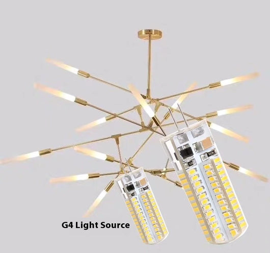 Lámpara de Araña LED Tipo Maíz - Iluminación Brillante y Eficiente - Image 3