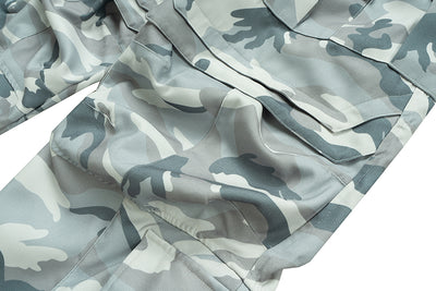 Pantalones Tácticos Camuflaje con Múltiples Bolsillos - Estilo Paracaidista Hombre - Image 9