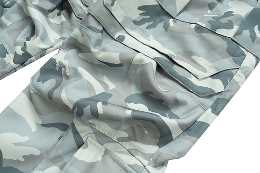 Pantalones Tácticos Camuflaje con Múltiples Bolsillos - Estilo Paracaidista Hombre - Image 9