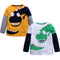 Remera Infantil Cuello Redondo Manga Larga