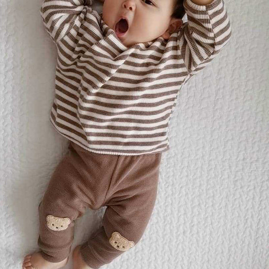 Blusa Rayada Suave y Cómoda para Bebés - Image 7