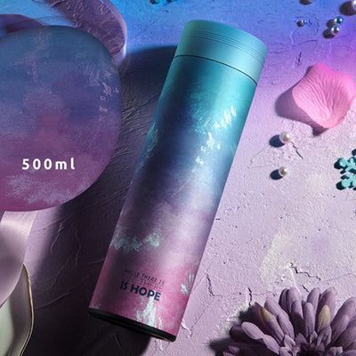 Botella Térmica Portátil para Hombre - Vaso Inteligente Rojo