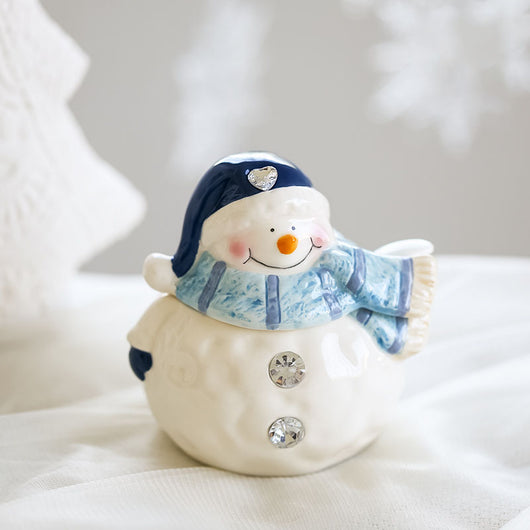 Adornos Navideños de Cerámica y Vajilla Muñeco de Nieve - Image 12