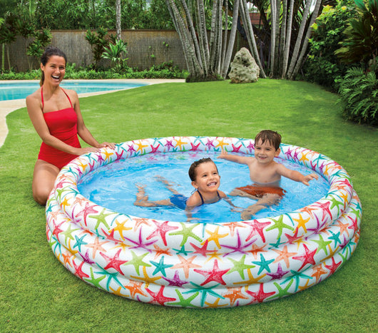 Piscina Inflable Redonda para Bebés - Seguridad y Diversión Acuática