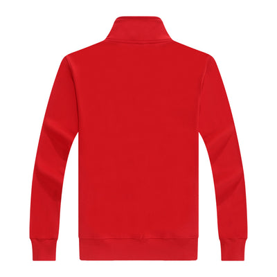 Chaqueta Suéter de Terciopelo Dorado Grabado con Cuello de Pie y Personalización - Image 29