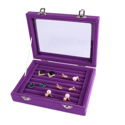 Caja Organizadora de Joyas con Compartimentos para Anillos, Pendientes y Collares - Image 11