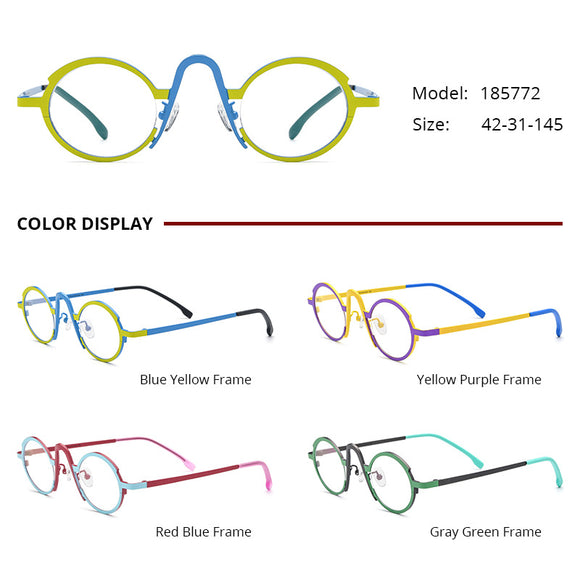 Armazón para Lentes de Miopía en Titanio Ultraligero Multicolor