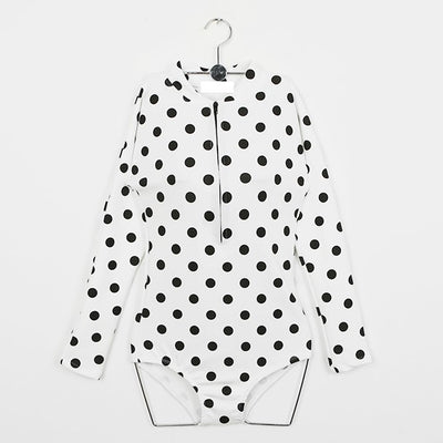 Traje de Baño Manga Larga con Lunares - Image 11
