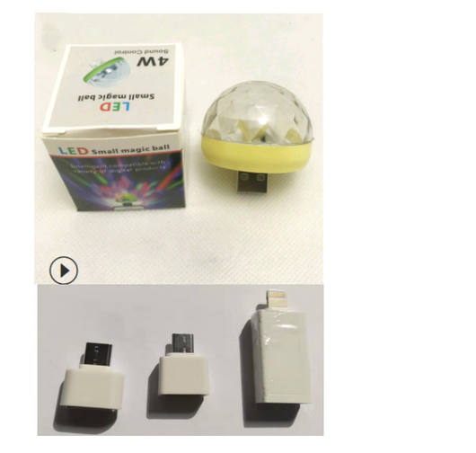 Luz de Escena Mágica RGB con Control por Voz y USB - Image 32