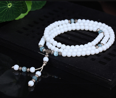 Pulsera de Cristal Natural Multicapa - Image 7