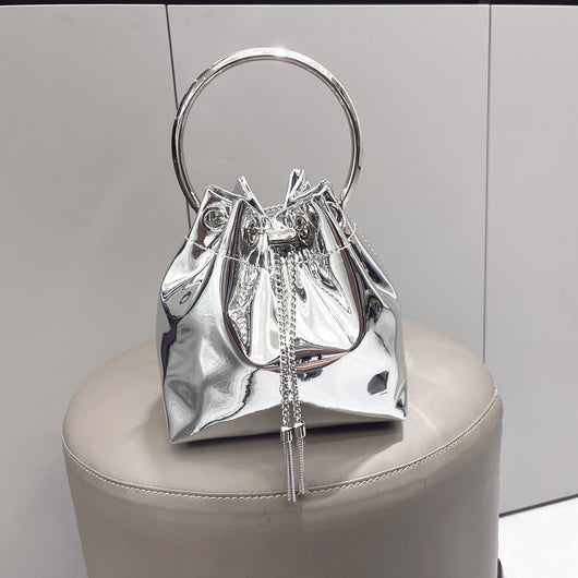 Bolso Mensajero de Cadena Metálica para Mujer - Image 4