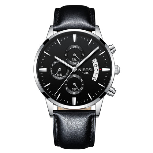 Reloj Cronógrafo Deportivo de Acero Inoxidable Dorado para Hombre - Image 15