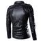 Chaqueta de Cuero PU para Hombre