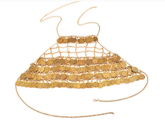 Top Bohemio con Cadena de Monedas - Image 3