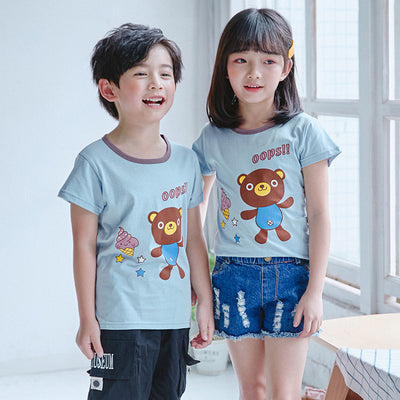 Camiseta Básica de Cuello Redondo Manga Corta - Image 7
