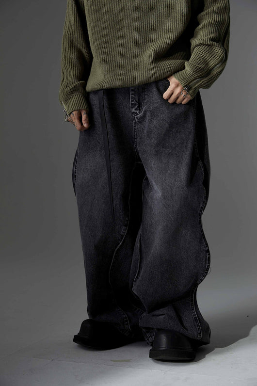 Jeans Rotos con Costuras Irregulares - Estilo Urbano Moderno - Image 16