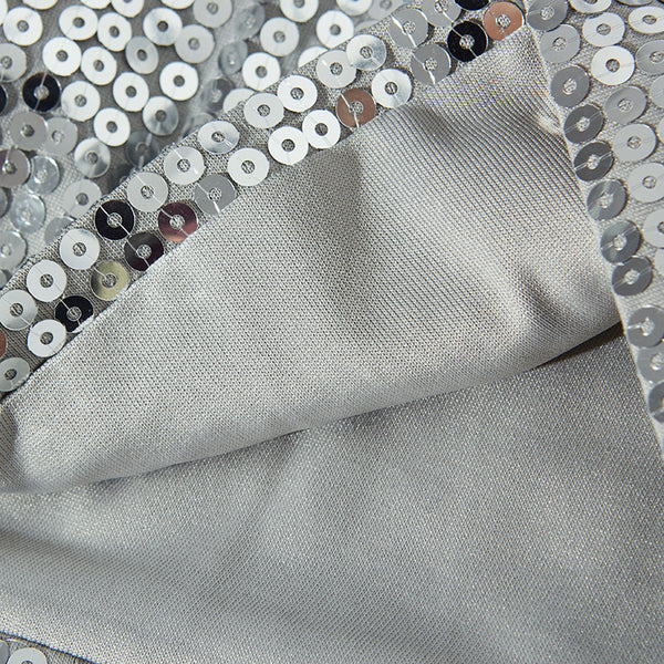 Shorts de Lentejuelas Elásticos y Ajustables