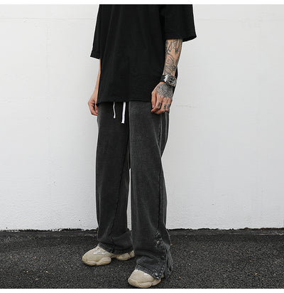 Pantalones de chándal holgados con aberturas laterales - Image 6