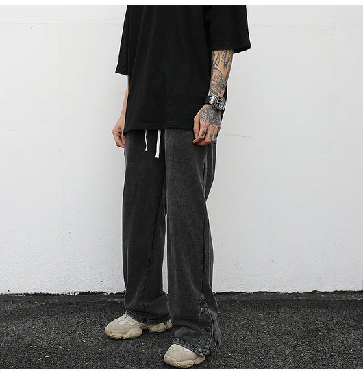 Pantalones de chándal holgados con aberturas laterales - Image 6