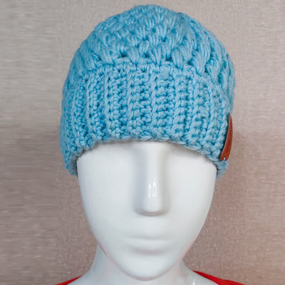 Gorro de Invierno Tejido con Agujero para Coleta - Diseño Europeo Elegante - Image 11
