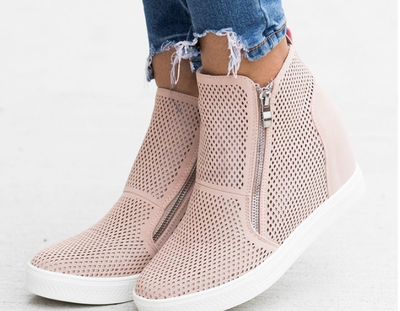 Zapatos Casuales para Mujer con Punta Redonda y Diseño Calado - Image 8