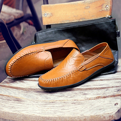 Zapatos de Cuero Perforado con Ventilación - Image 12