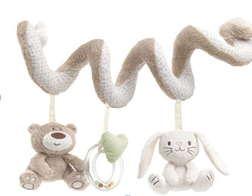 Juguetes Colgantes Suaves para Bebé - Sonajeros de Peluche para Cuna y Carrito - Image 6