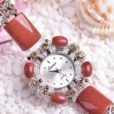 Reloj Pulsera de Piedra Arenisca Dorada - Image 4