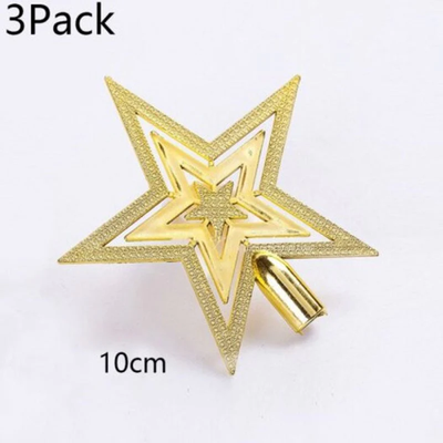 Estrella de Cinco Puntas para Árbol de Navidad - Acabado Cromado Triple Capa - Image 12
