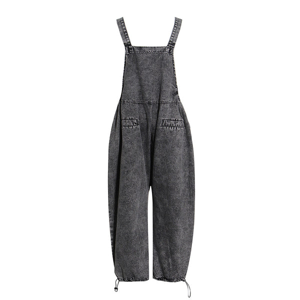 Overol Jeans para Mujer con Detalles de Herramientas y Estilo Personalizado