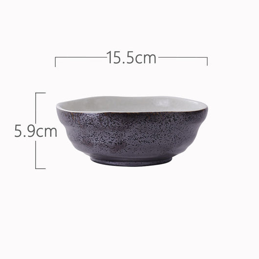 Tazón para Ramen y Postres con Diseño Artesanal de Colores Vibrantes - Image 19