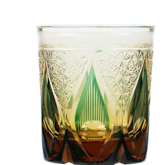 Vaso de Cristal Asterismo Estilo Edo Japonés - Image 13
