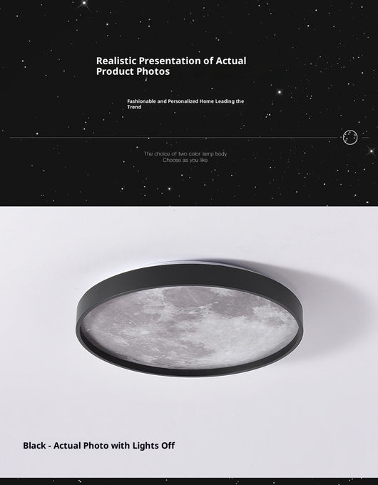 Lámpara de Techo Moderna Moon - Diseño Creativo para Dormitorio - Image 32
