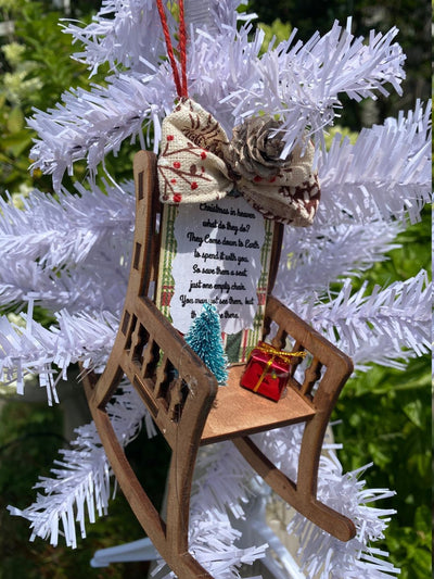 Adorno Navideño Silla del Cielo - Decoración Nostálgica - Image 10