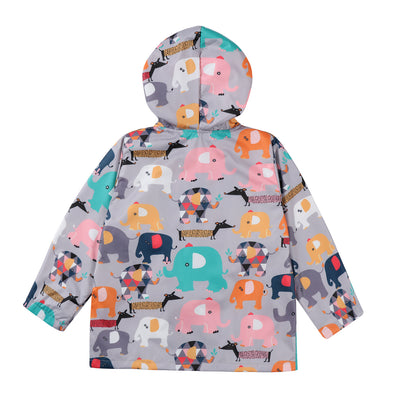 Chaqueta Impresa con Capucha para Niños - Abrigo Outdoor Resistente - Image 24