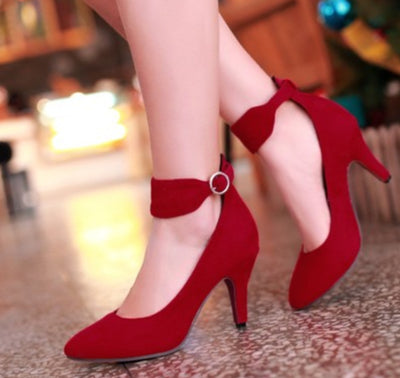 Tacones Altos Puntiagudos para Mujer