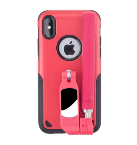Funda Selfie Stick Compatible con Apple - Soporte Integral para iPhone - Image 7