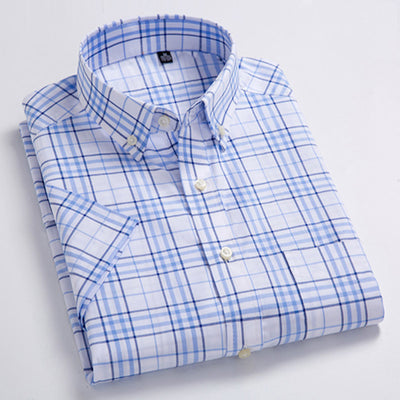 Camisa Casual de Manga Corta para Hombre - Image 11