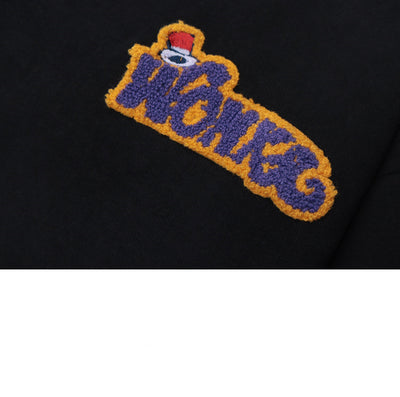 Chaqueta Hombre Estilo Urbano con Bordado de Letras Retro - Corte Oversize - Image 7